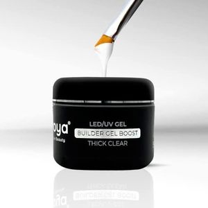 loroya® LED/UV Builder Gel Boost Thick Clear 50g - opbouwgel - nagelverlenging - Nail Manicure