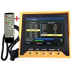 Satellietzoeker KPT-356H 3,5 inch handheld TFT LCD multifunctionele (DVB-S/S2) digitale satellietzoeker