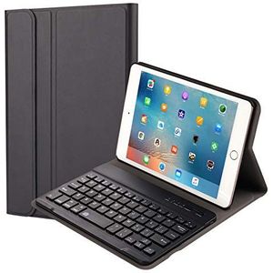 QYiD Toetsenbord Case voor iPad Pro 12.9"" 2017/2015, Lichtgewicht Folio Leren Stand Case Hoes met afneembaar Draadloos Toetsenbord voor iPad Pro 12.9 1st / 2nd Gen, Zwart