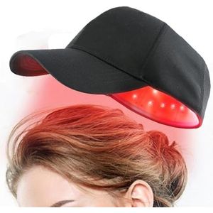 oiakus - Lichttherapiehoed - Therapie-apparaat voor Haargroei - 82 LEDs - 660 Nm en 850 Nm