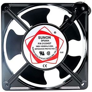 Original DP200A 2123HST AC 380V 0.80A axial fan,12038 12CM industrial cabinet chassis cooling fan