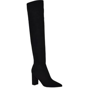 Nine West Miykah overknee laars voor dames, Zwart 002, 41 EU