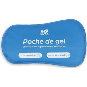 Bivea - ergonomische warme en koude kompressen - Perineale Cryotherapie - De voordelen van koude op het perineum - Groot formaat voor nachtelijk gebruik, 1 stuk