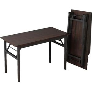 Multifunctionele klaptafel, Klein opvouwbaar bureau, thuiscomputerbureau for kleine ruimtes, opvouwbaar bureau, kantoorwerkbureaus for tieners, thuisstudie, laptopbureaus, geen montage vereist(Black)