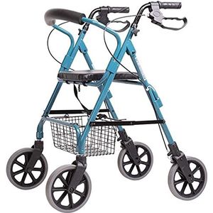 OIFAODAO, Looprek Standaard Roller for ouderen - Aluminium Opklapbaar, in hoogte verstelbare mobiliteit Loophulpmiddel Verlangen naar ，Looprek