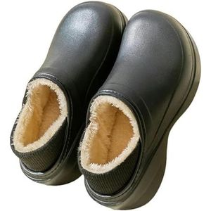 Sabots - Dames - Winter - Warme Waterdichte Pantoffels - Pluche - Tuinschoenen