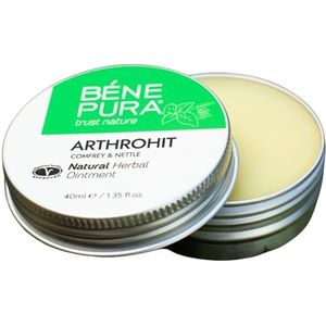 BenePura Arthrohit Smeerwortelzalf, Natuurlijke Zalf voor Gewrichten, Stijfheid en Zwelling met Brandnetel, 40 ml