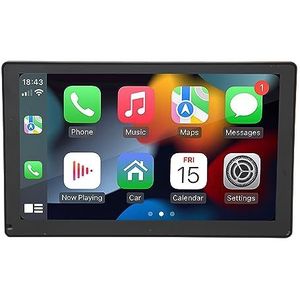 Auto Multimedia Speler, BT5.0 Auto MP5 Speler met HD 9 IPS Touchscreen, 12 LED Back-up Camera's, Ingebouwde Luidspreker, Eenvoudige Installatie Auto Stereo Speler voor Auto