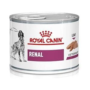 Royal Canin Veterinary Renal | 12 x 200 g | Natuurlijk dieetvoer voor volwassen honden | Kan de nierfunctie ondersteunen bij chronische nierinsufficiëntie | Mousse