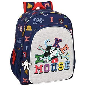 Rugzak JUNIOR ADAPT.Carro Mickey Mouse ""Only One"", Donkerblauw, Standaard, casual