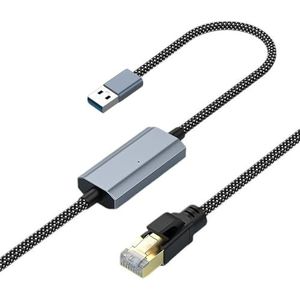 PLCPDM Gigabit Ethernet USB3.0 Netwerkadapter Warmteafvoer Nylon Weefsel Niet Meer Verbroken verbindingen