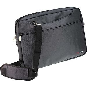 Navitech Zwart Tas - compatibel met de MUNBYN Rugged Tablet Scanner ILT01P, 8-inch