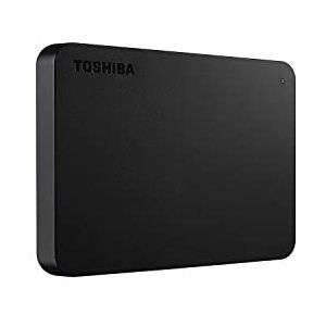 Toshiba HDTB410XK3AA Canvio Basics 1TB draagbare externe harde schijf USB 3.0, zwart