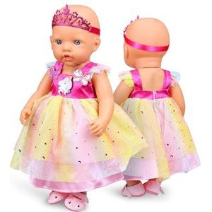 Isa's Friends® - Poppenkleding - Kleertjes Geschikt Voor O.a. BABY Born - 43 cm