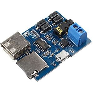 HALJIA MP3-formaat verliesvrije decoders decoderen stroomversterker speler audiomodule decoder ondersteuning TF-kaart en USB