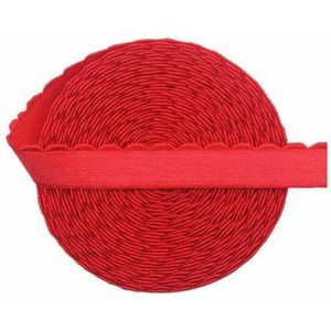 Pluche BH-band Elastische band 3/8 1/2 5/8 10mm 15mm Nylon Schouderband Lingerie Ondergoed Naaiwerk Afwerking 2 5 10 Yard-Rood-13.0mm-5 Yards