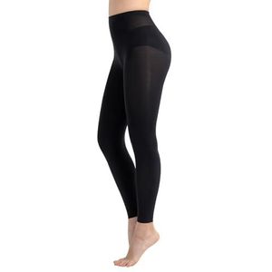 MANZI Voetloze danspanty voor vrouwen, professioneel balletpanty, zwart, één paar, Zwart, S-M
