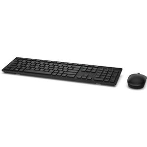 Dell KM636 - Toetsenbord en Muis Set - Draadloos - QWERTY - UK - Zwart - voor Latitude 33XX 2-in-1, Precision Mobile Workstation 5750, 77XX, Vostro 35XX, 36XX