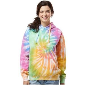Colortone Tie-Dye Regenboog-sweatshirt, uniseks, Eternity, XL