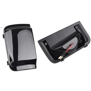Richtingaanwijzer Voor Fiat Voor Ducato 2006-2019 Dynamische LED-richtingaanwijzer, Zijspiegelindicator, Sequentiële Knipperlamp Knipperlicht Indicator(Black B)