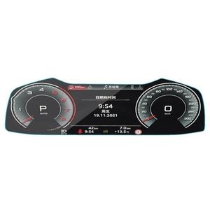 Displaybeschermfolie Voor Q8 2018 2019 2020 2021 2022 2024 Krasbestendige Geharde Auto Navigatie Schermbeschermer Transparante Vlekfilm(Instrument Film)