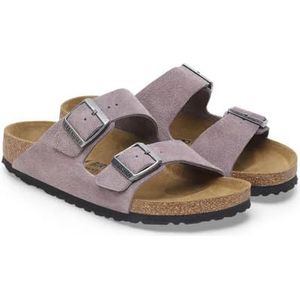 Birkenstock Arizona 51833 Sandalen voor volwassenen, uniseks, faded purple, 39 EU Stretta