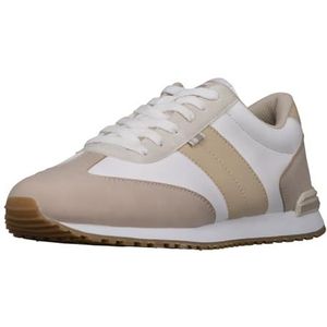 Ben Sherman Heren Cardiff Sneaker, Off White/Oxford Tan/Wit/Gum, 10 UK, Off White Oxford Tan White Gum, 42.5 EU