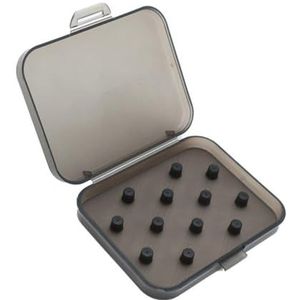 Oordopjes Storage Case Clear Oordopjes Case, Duurzaamheid Opbergdoos Voor 6 Paar Oordopjes Beschermingen, Klein en Draagbaar