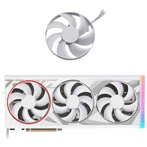 T129215BU CF1015U12D RTX4080 RTX4090 grafische kaartventilator voor ASUS voor ROG Strix GeForce RTX 4080 4090 witte OC-versie koeling(A-Fan)