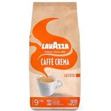 Lavazza, Caffè Crema Gustoso Koffiebonen, voor espressomachines, met kruidig en nootachtig aroma, voor een krachtige smaak, Arabica en Robusta, intensiteit 9/10, medium roostering, 1 kg verpakking