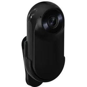 Actiecamera, 1080P HD Mini Action Camera Hoofdgemonteerde Magnetische Duimcamcorders Buitenshuis Anti-Shaking DV Sport Videorecorder Fietshelm Cam,voor fietsen, motorfietsen(Add 64GB Card,Black)