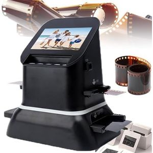 USB/Sd-Filmdiascanner + 4,3'' Lcd-Scherm, Filmscanner Met Hoge Resolutie - 22 Miljoen High-Definition, Converteer 120/135/126/127 Negatief/Dia's Naar Digitale Jpeg