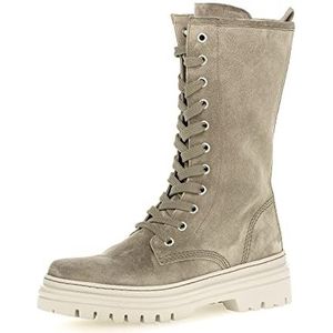Gabor - Combat Boots - Beige Salbei - Enkellaarzen - Verwijderbare Binnenzool