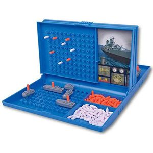 Dynamicoz Speelgoed & Games Zee Battle Board Game, Battleship Game Strategy Board Naval Battle Game, Fleet Manoeuvres, Traditionele Strategie Bordspellen met slagschepen, Onderzeeër en Vliegtuig Carrier Toy