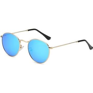 Klassieke Ray Cut-zonnebril for dames Gepolariseerde modebrillen Ronde zonnebril for heren UV-bescherming (Kleur : 9)
