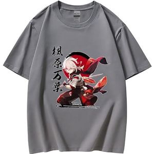 Genshin Impacts Kaedehara Kazuha Pullover Summer News Harajuku Casuals Genshin Impact Kaedehara Kazuhas overhemden(Small)