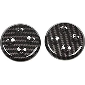 Andere stijl 2 Stks/set ABS Autostoel Passen Schakelaar Cover Trim Voor Benz C E GLC W205 W212 W213 Auto Interieur Accessoires bij elkaar passen (Color : 1)