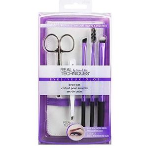 Real Techniques - Set Wenkbrauwpenselen - Wenkbrauw make-up