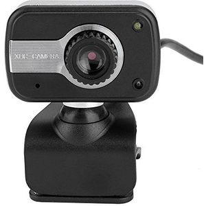 12 MP USB webcam, LED nachtzicht 360 ° PC webcam met microfoon voor MSN/ICQ/Skype