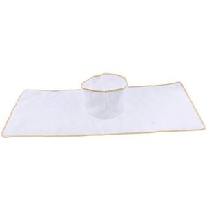 Herbruikbare Massage Bed Tattoo Tafel Sheet Pad Mat met Gezicht Gat Wit