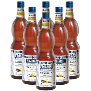 Fabbri - Mixybar Vanille Siroop - 6x 1ltr