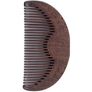 DieffematicSZ kam Portable Close Toothed Golden Sandalwood Comb