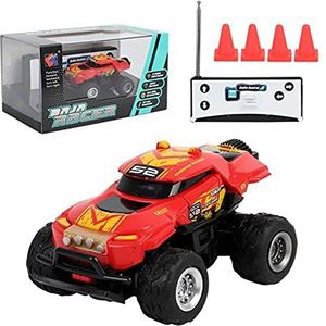 1/58 Schaal Mini RC Auto, 2,4GHz elektrische auto met afstandsbediening, All Terrain Off-road speelgoedvoertuig, Crawler Climbing Truck, Kerstcadeaus voor jongens en meisjes, RTR (