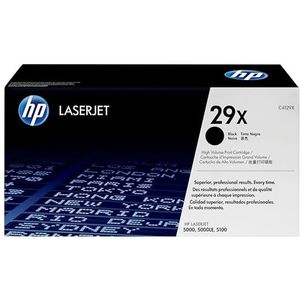 HP 29X High Yield Black Original LaserJet Toner Cartridge tonercartridge 1 stuk(s) Origineel Zwart