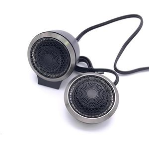 Tweeter auto Tweeters voor auto Zijdefilmbaltweeter 300W Hoogvermogen HIFI-audiohoorn Pass-tweeterpaarset Auto-audio Marine-autohoornset