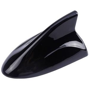 HANZOU Autoradio Antennes Fit for Toyota Aygo Accessoires Front Haaienvin Antenne Speciale Auto Sterker Signaal Pianolak Verchroomd auto haaienvin antennes cover(Black)