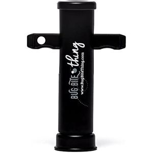 Bug Bite Thing® | Het origineel sinds 1983 | Tegen pijn en jeuk veroorzaakt door een insectenbeet of -steek van een mug en andere | Herbruikbare en natuurlijke | zonder chemicaliën | 1 stuk | Zwart