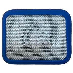 Luidspreker beschermhoes voor JBL GO4 siliconen hoes draadloze Bluetoth luidspreker anti-stoot en anti-val bescherming cover (blauw)