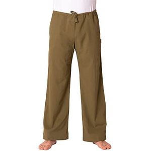 PANASIAM cloth trousers, olive green, L