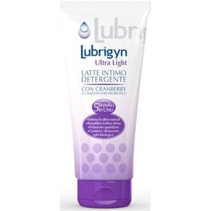 LUBRIGYN Ultra Light Intieme Reinigingsmelk, 200 ml, 5 voordelen in één